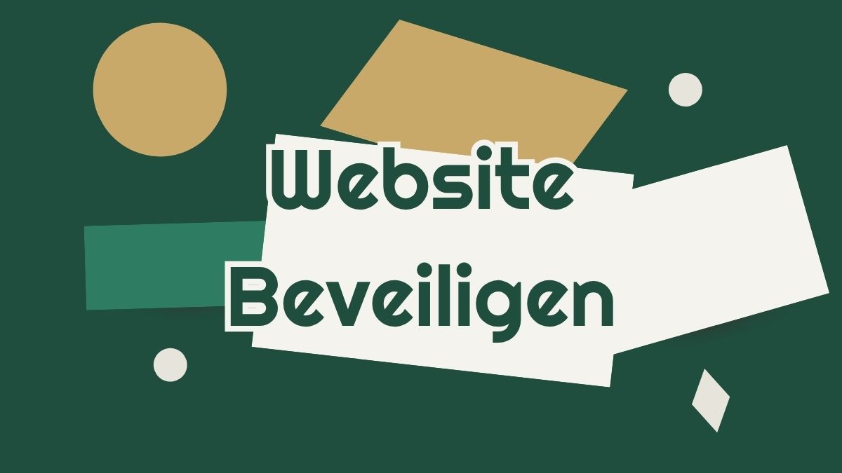 Website beveiligen