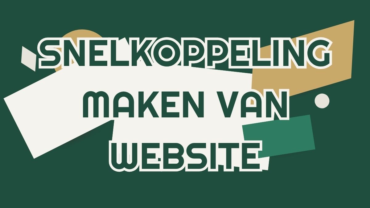 Snelkoppeling maken van website - zo open je sneller je favoriete site