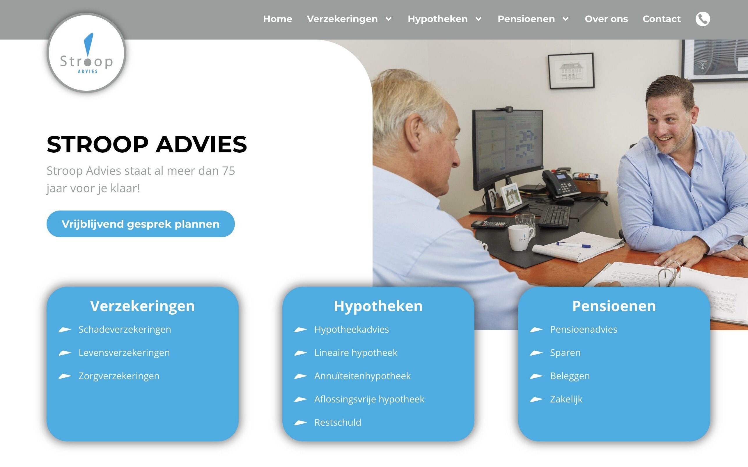 Website laten maken Roosendaal Stroop Advies
